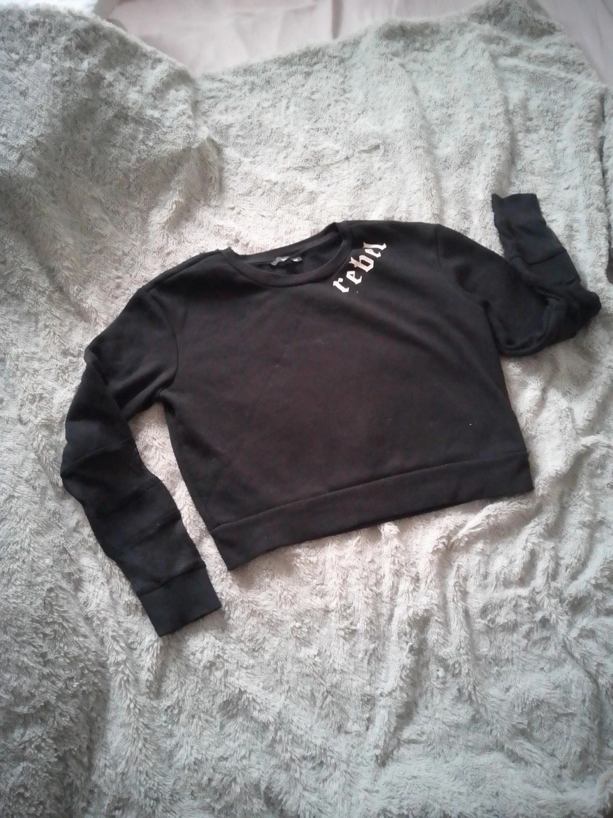 Sweat noir taille XS